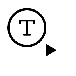 icon text to video